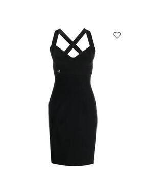 Philipp Plein Black Mini Dress- New with Tags! Size Small